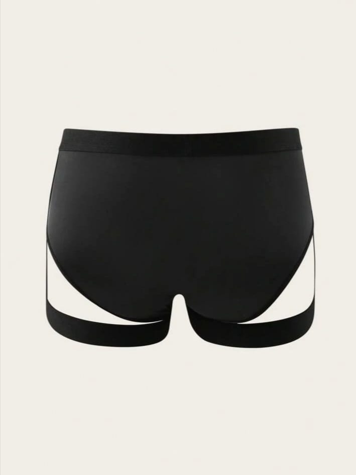 MAD-MEN Men's Elastic Waist Sexy Triangle Leg-Loop Underwear